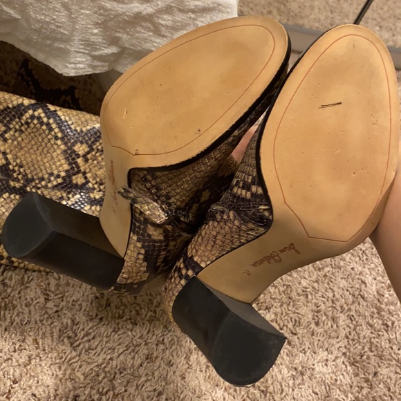 Sam Edelman snakeskin over the knee boots - Picture 3 of 6